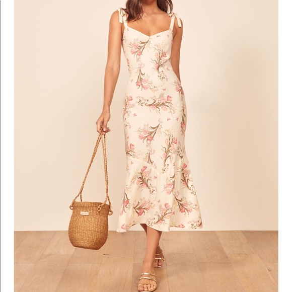 Reformation Dresses & Skirts - NEW Reformation Christianna Floral Midi Dress XL
